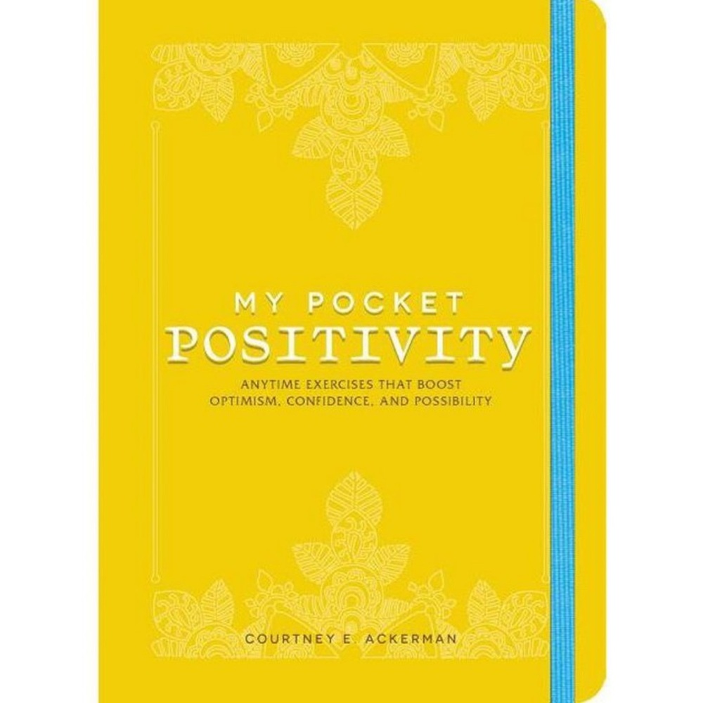 Yellow and Blue Positivity Journal